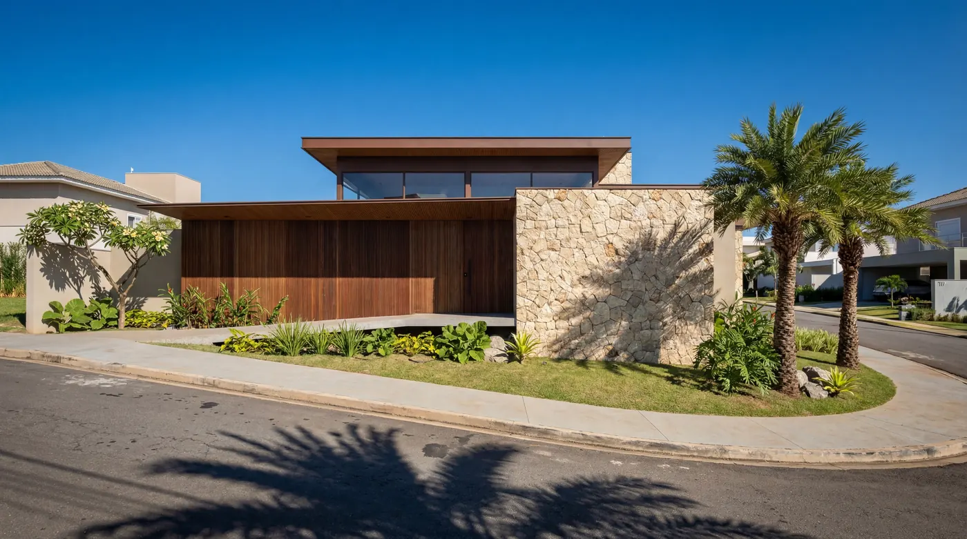 Casa JV1 — Fachada